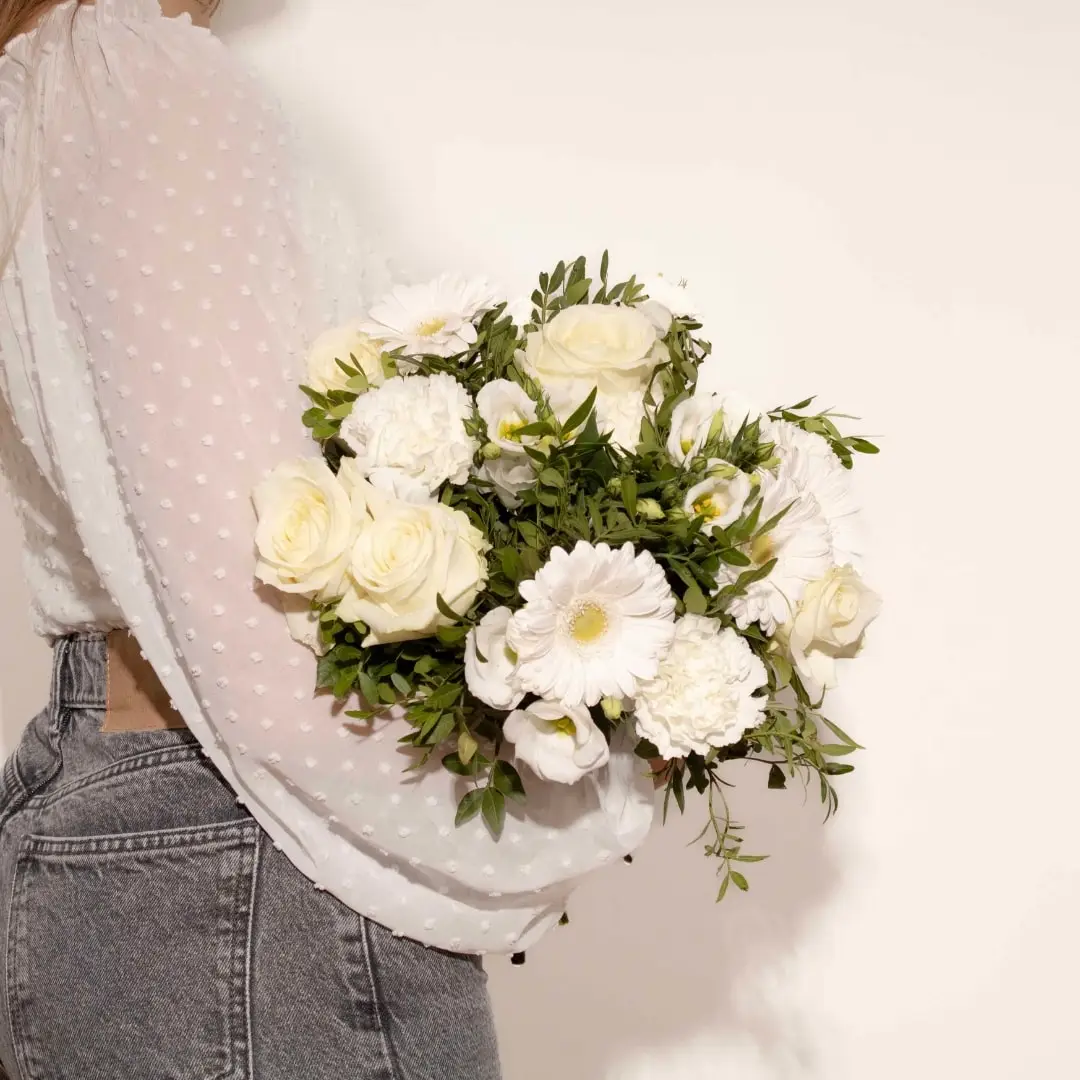 bouquet blanc