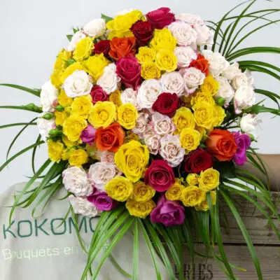 Bouquet Aquarelle de couleurs