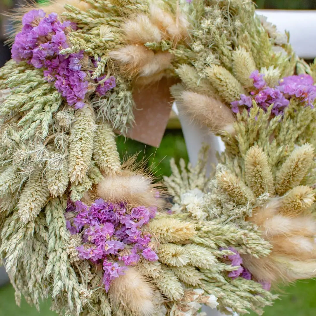 Couronne de Fleurs Séchées Déborah