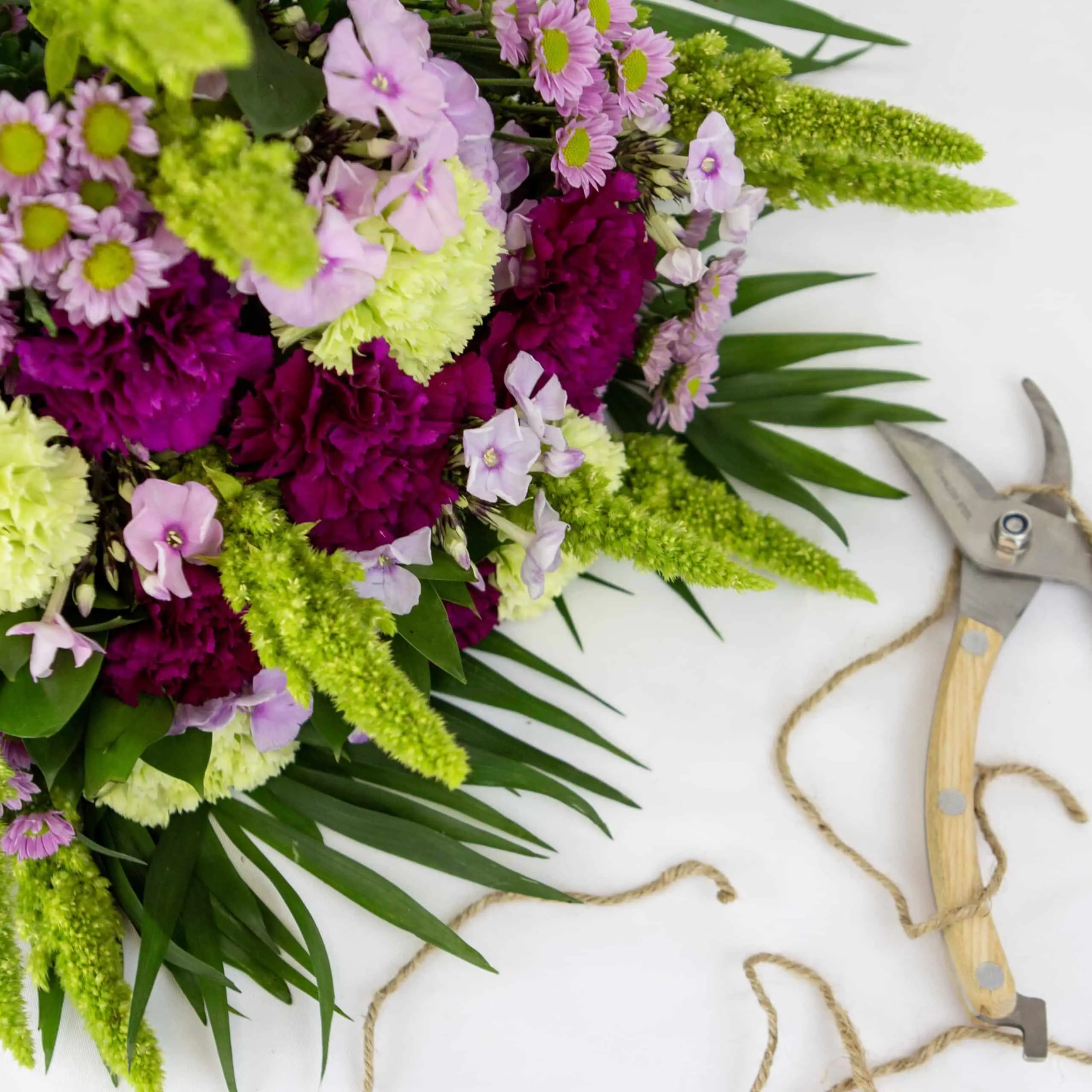Bouquet création du fleuriste Mauve
