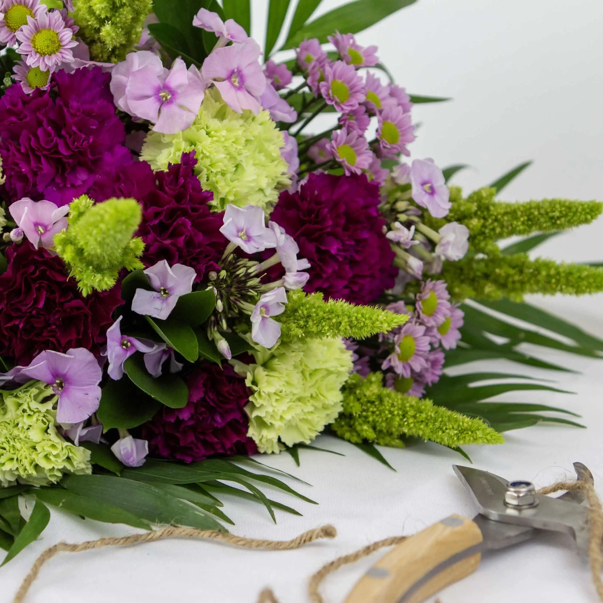 Bouquet création du fleuriste Mauve