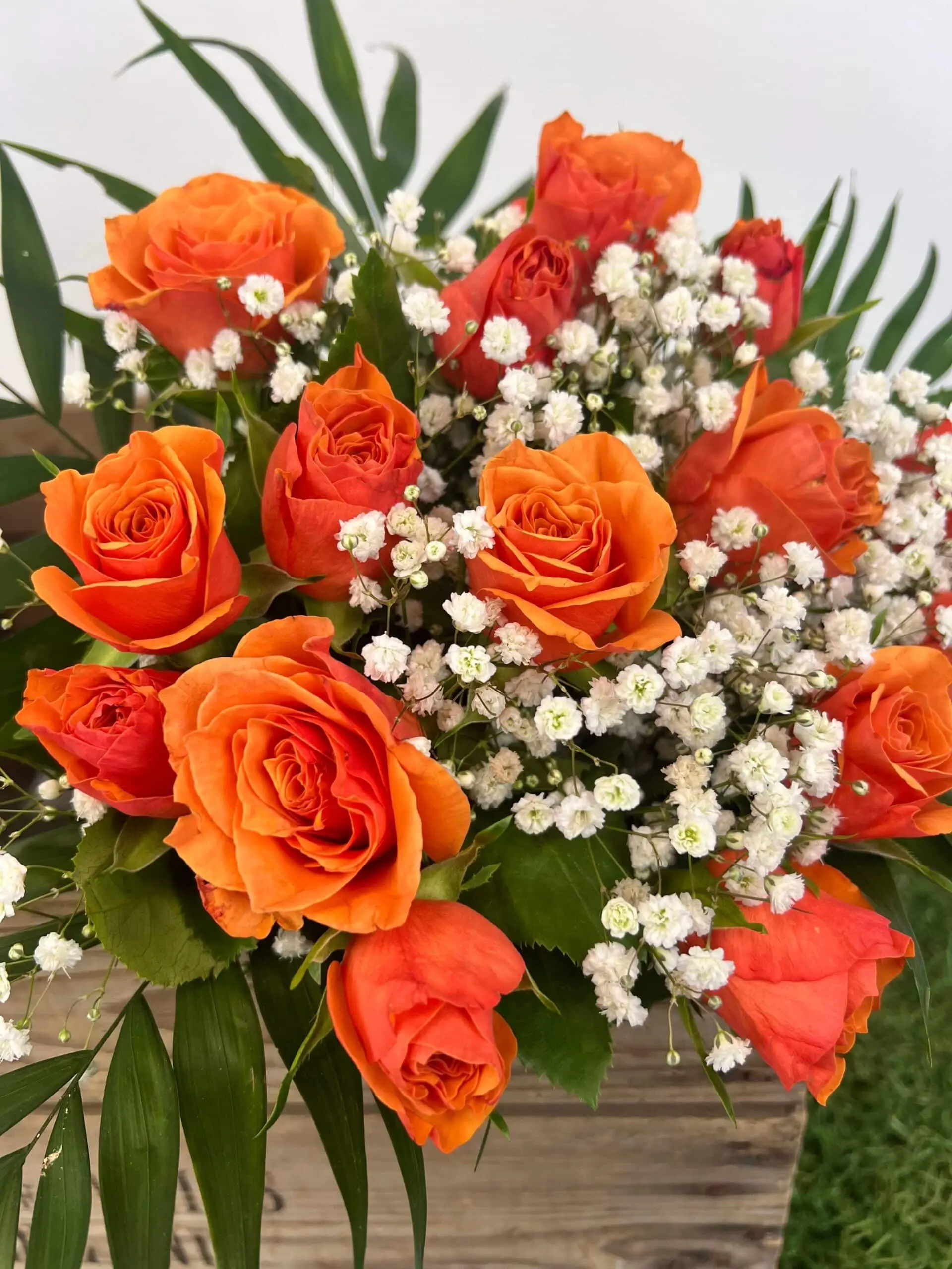 Nouveau bouquet Douceur orangée