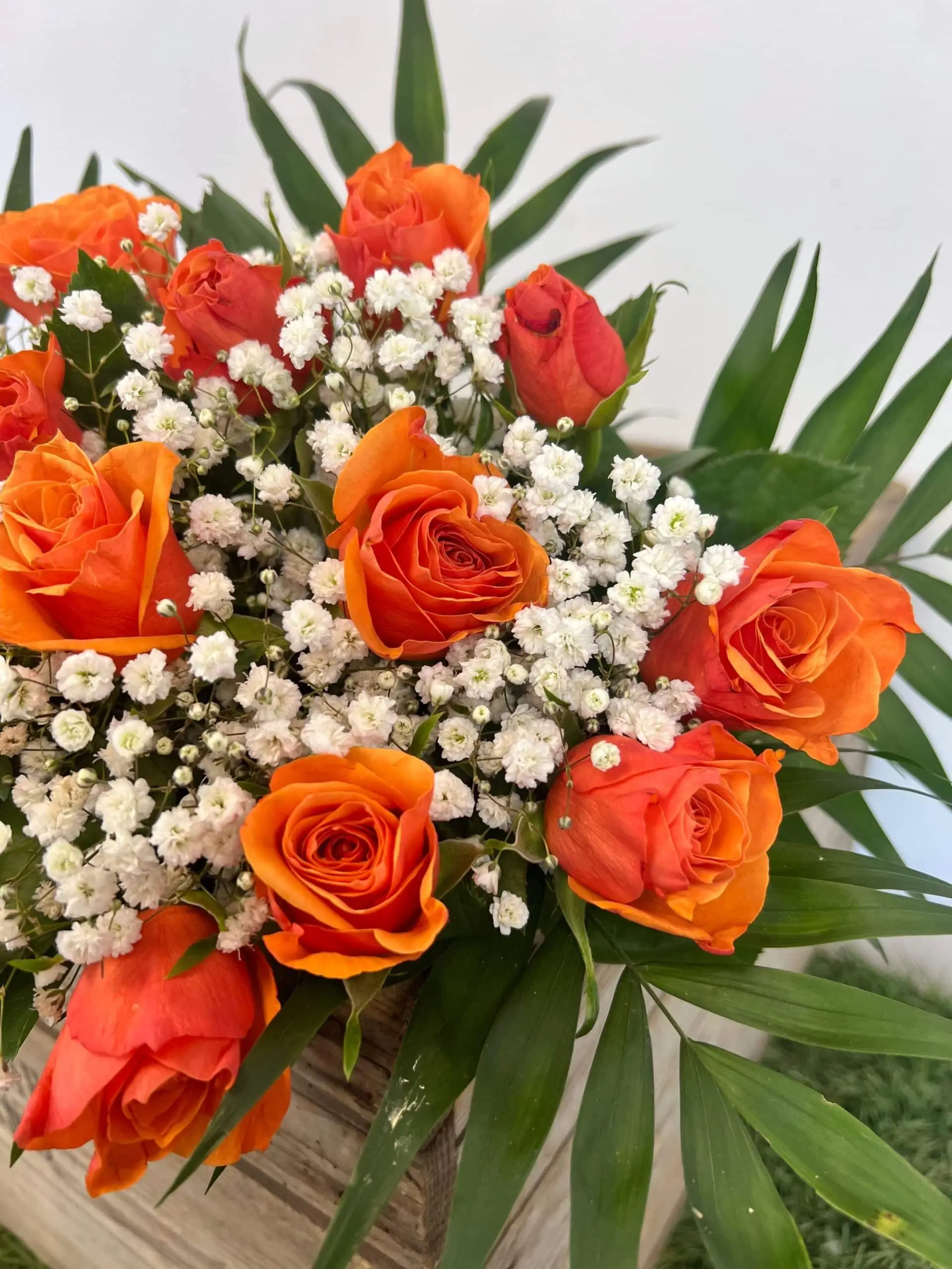 Nouveau bouquet Douceur orangée