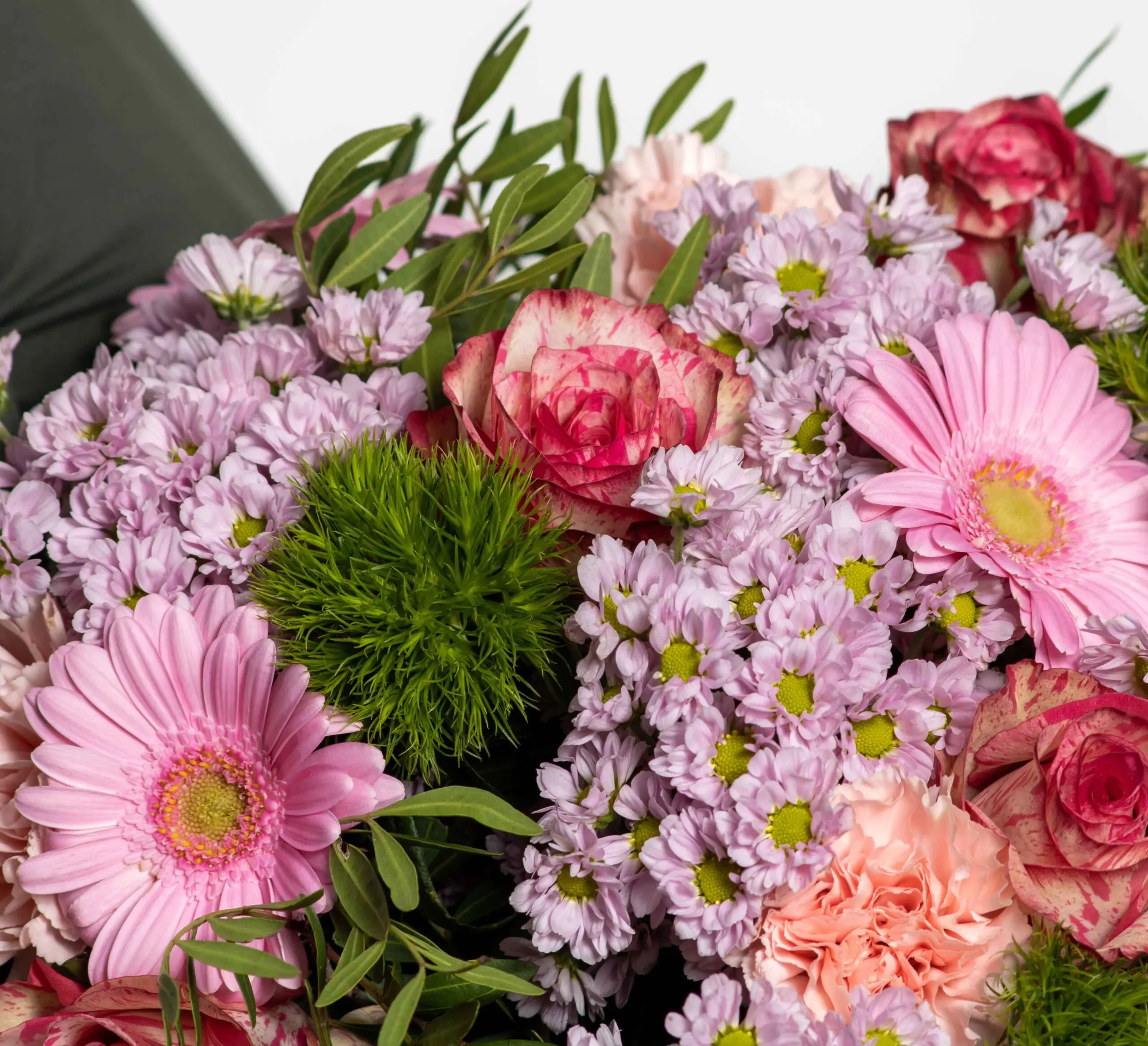zoom bouquet camaïeu