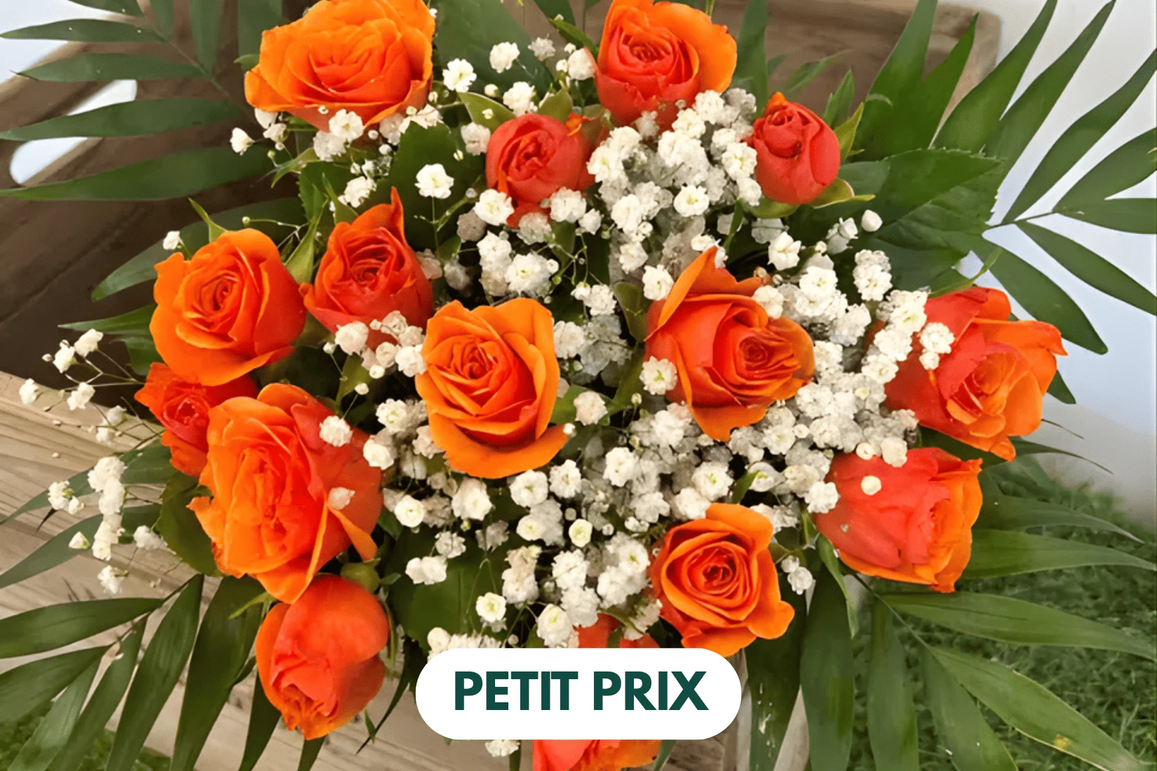 Bouquet Douceur Orange petit prix La Bouquetterie