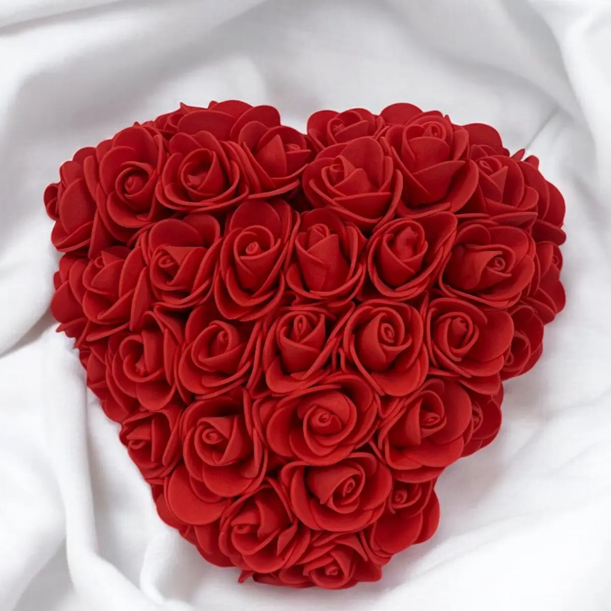 Coeur éternel rouge – vue de détail