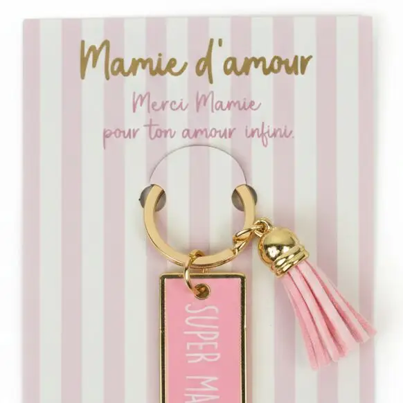 Porte-Clé Mamie d'Amour – vue de détail